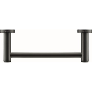 Duravit 99144600 - Vanový úchyt D-CODE 28,4 cm matná černá