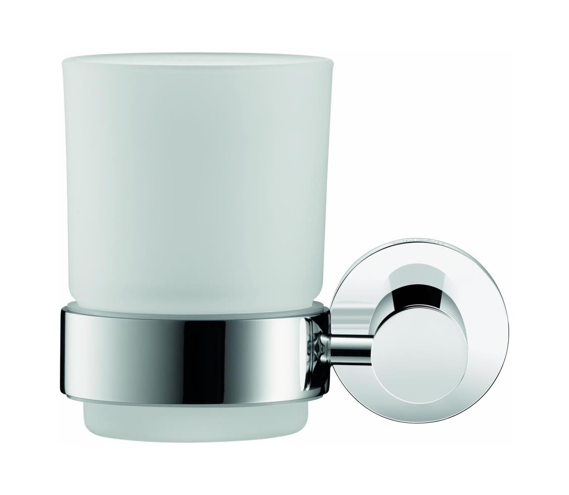 Duravit 99194600 - Nástěnný stojánek na zubní kartáčky D-CODE levá matná černá 0099194600