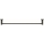 Duravit 99244600 - Nástěnný věšák na ručníky D-CODE 64,5 cm matná černá