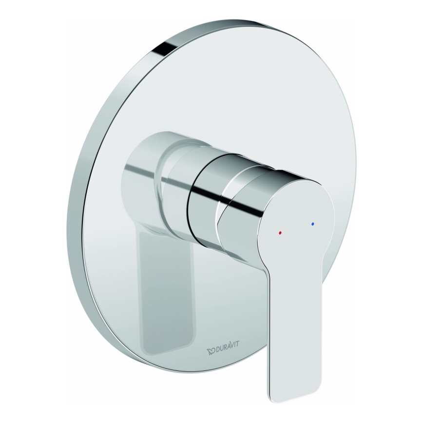 Duravit DC4210010010 - Sprchová baterie pro podomítkovou instalaci D-CODE lesklý chrom