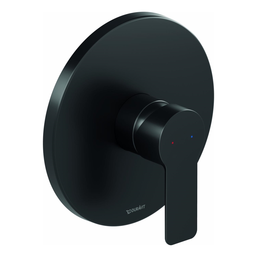 Duravit DC4210010046 - Sprchová baterie pro podomítkovou instalaci D-CODE matná černá