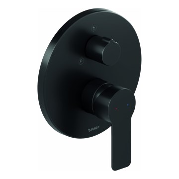 Duravit DC4210012046 - Sprchová baterie pro podomítkovou instalaci D-CODE matná černá