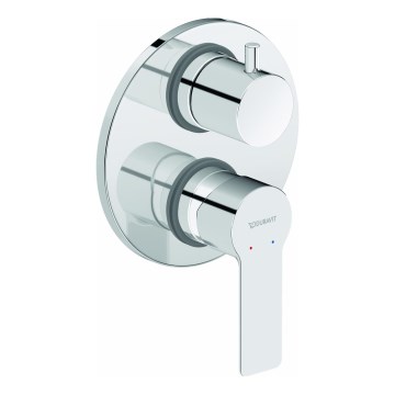 Duravit DC5210008010 - Sprchová baterie pro podomítkovou instalaci D-CODE lesklý chrom