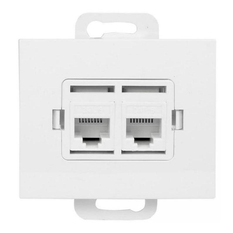 Dvojitá datová zásuvka RJ45 ONYX