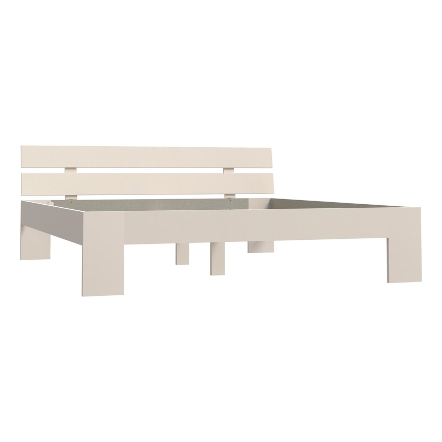 Dvojlůžková postel PIROA 180x200 cm béžová