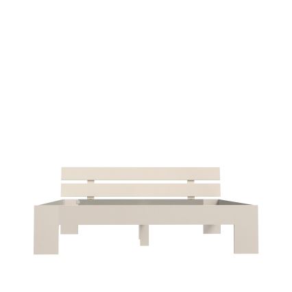 Dvojlůžková postel PIROA 180x200 cm béžová