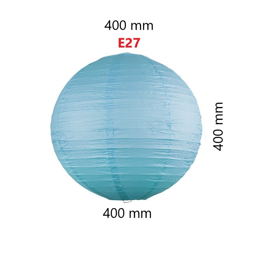 Stínidlo modrá E27 pr. 40 cm