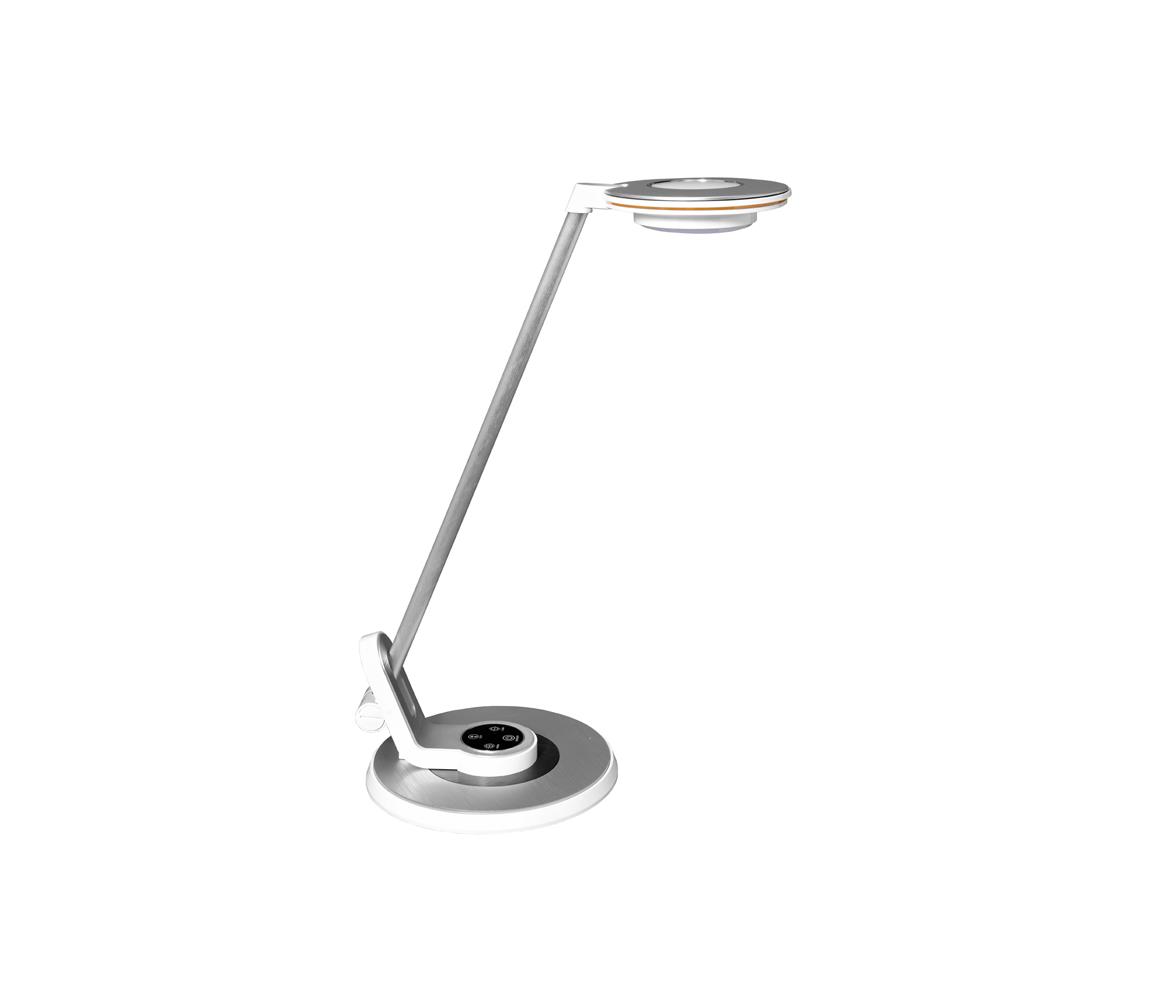 Ecolite Ecolite LBL1065-BI - LED Stmívatelná dotyková stolní lampa LIMA LED/8W/230V USB EC0358