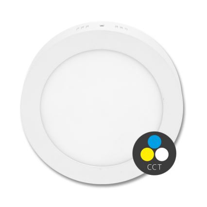 LED Stropní svítidlo LADA LED/12W/230V 3000/4000/6000K pr. 17 cm bílá
