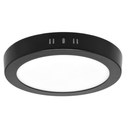 LED Stropní svítidlo LADA LED/12W/230V 3000/4000/6000K pr. 17 cm černá