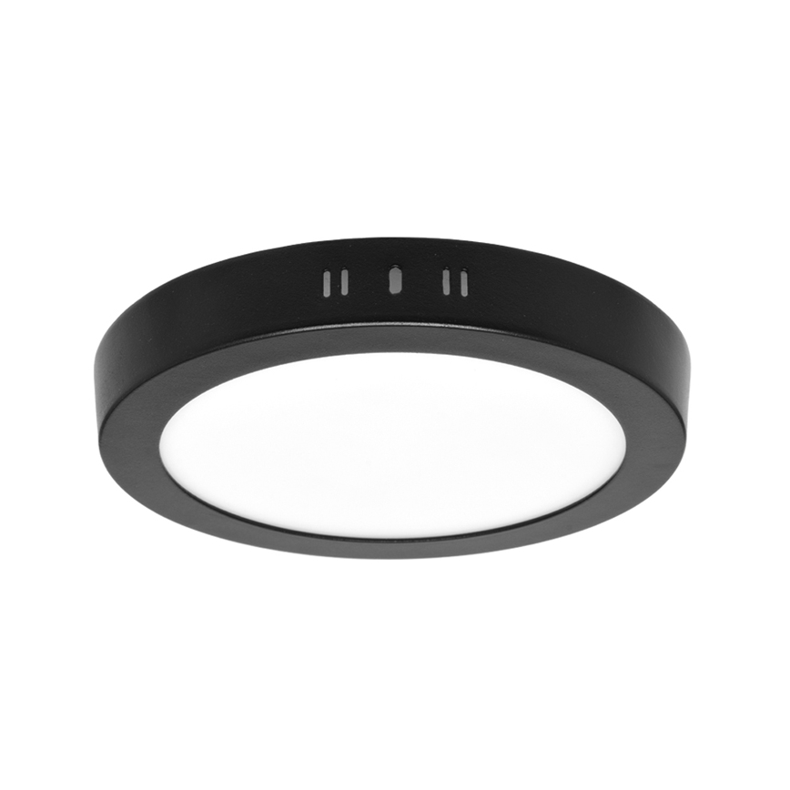 LED Stropní svítidlo LADA LED/12W/230V 3000/4000/6000K pr. 17 cm černá