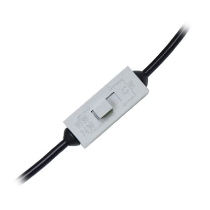 LED Stropní svítidlo LADA LED/12W/230V 3000/4000/6000K pr. 17 cm černá