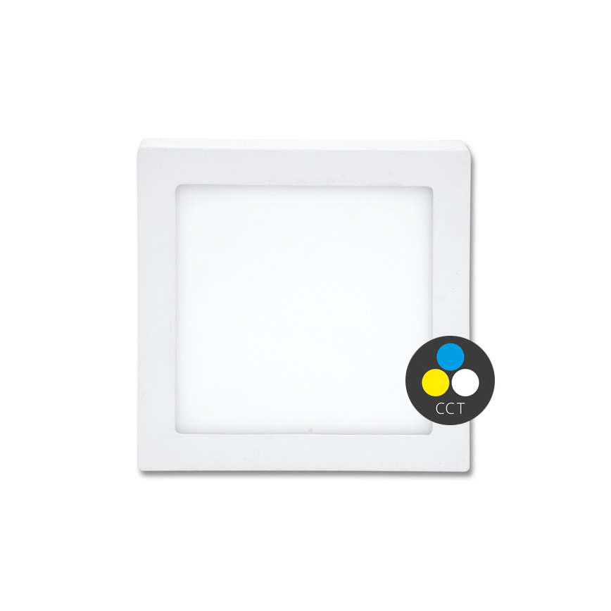 LED Stropní svítidlo RAFA LED/12W/230V 3000/4000/6000K 17x17 cm bílá