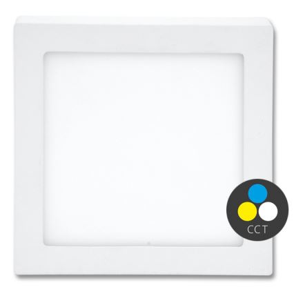 LED Stropní svítidlo RAFA LED/18W/230V 3000/4000/6000K 22x22 cm bílá