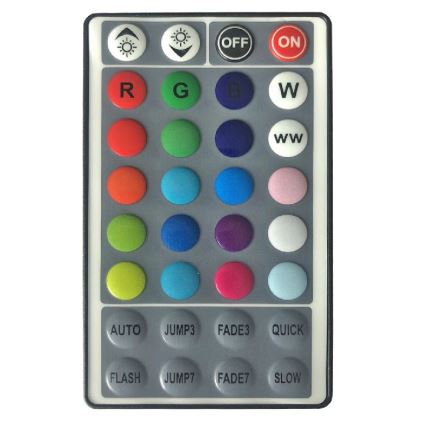 LED RGB Stmívatelný pásek 5 m Wi-Fi LED/48W/230V TUYA + dálkové ovládání