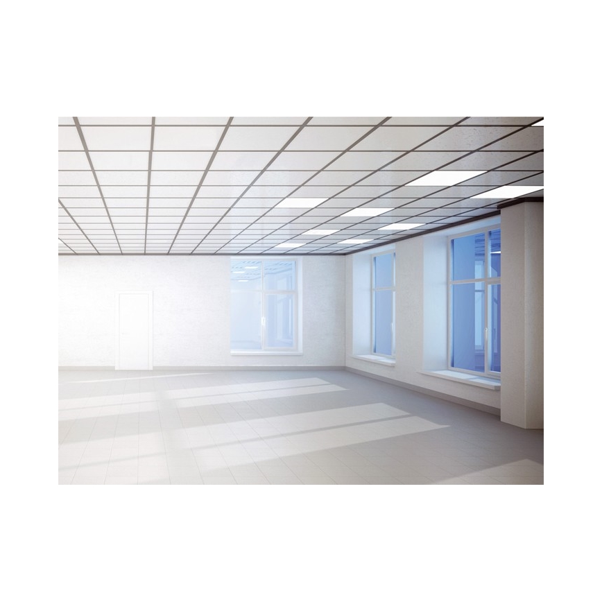 LED Stmívatelný podhledový panel ZEUS LED/40W/230V 3000-6000K + dálkové ovládání