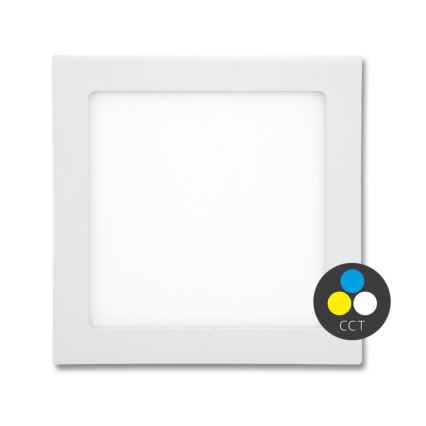 LED Koupelnové podhledové svítidlo RAFA LED/12W/230V 3000/4000/6000K 17x17 cm IP44 bílá