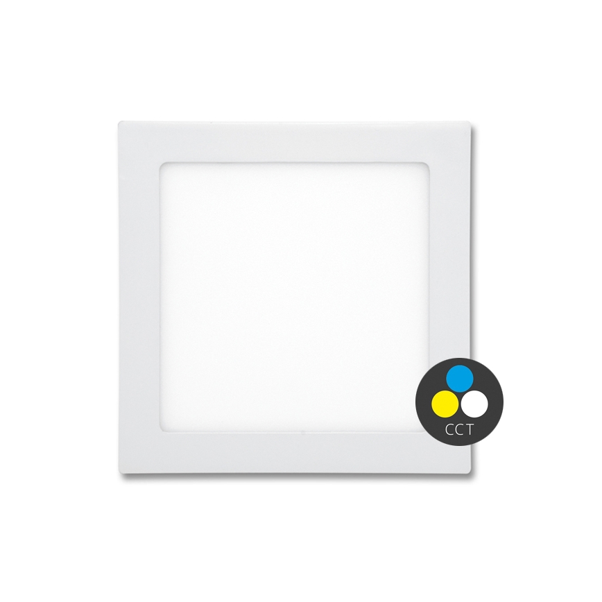 LED Koupelnové podhledové svítidlo RAFA LED/12W/230V 3000/4000/6000K 17x17 cm IP44 bílá