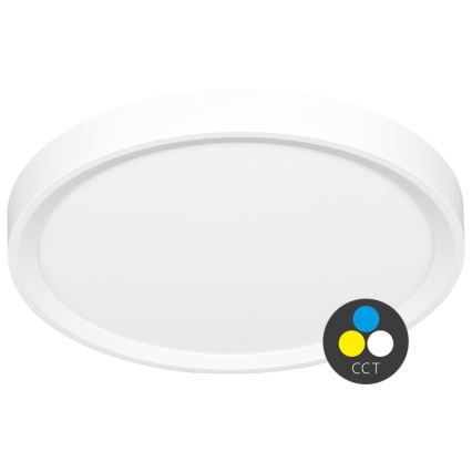LED Stropní svítidlo SALY LED/50W/230V 3000/4000/6000K pr. 60 cm IP40 bílá
