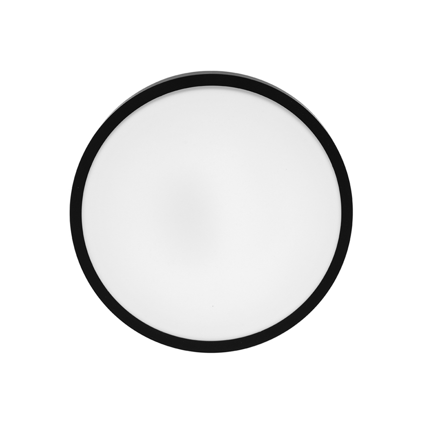 LED Koupelnové stropní svítidlo LIRA LED/12W/230V 4000K pr. 25 cm IP44 černá