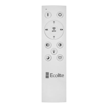 LED Stmívatelné stropní svítidlo ECHO LED/90W/230V 2700-6500K + dálkové ovládání