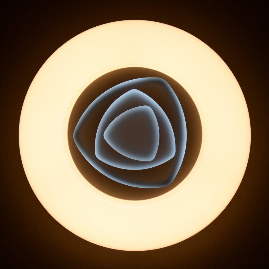 LED Stmívatelné svítidlo DONUT LED/80W/230V 3000-6500K kulaté + dálkové ovládání 