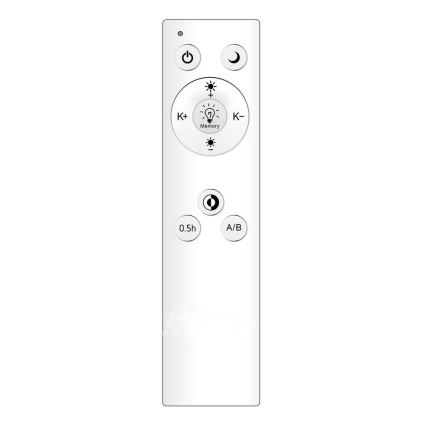 LED Stmívatelné stropní svítidlo DONUT LED/90W/230V 3000-6500K + dálkové ovládání