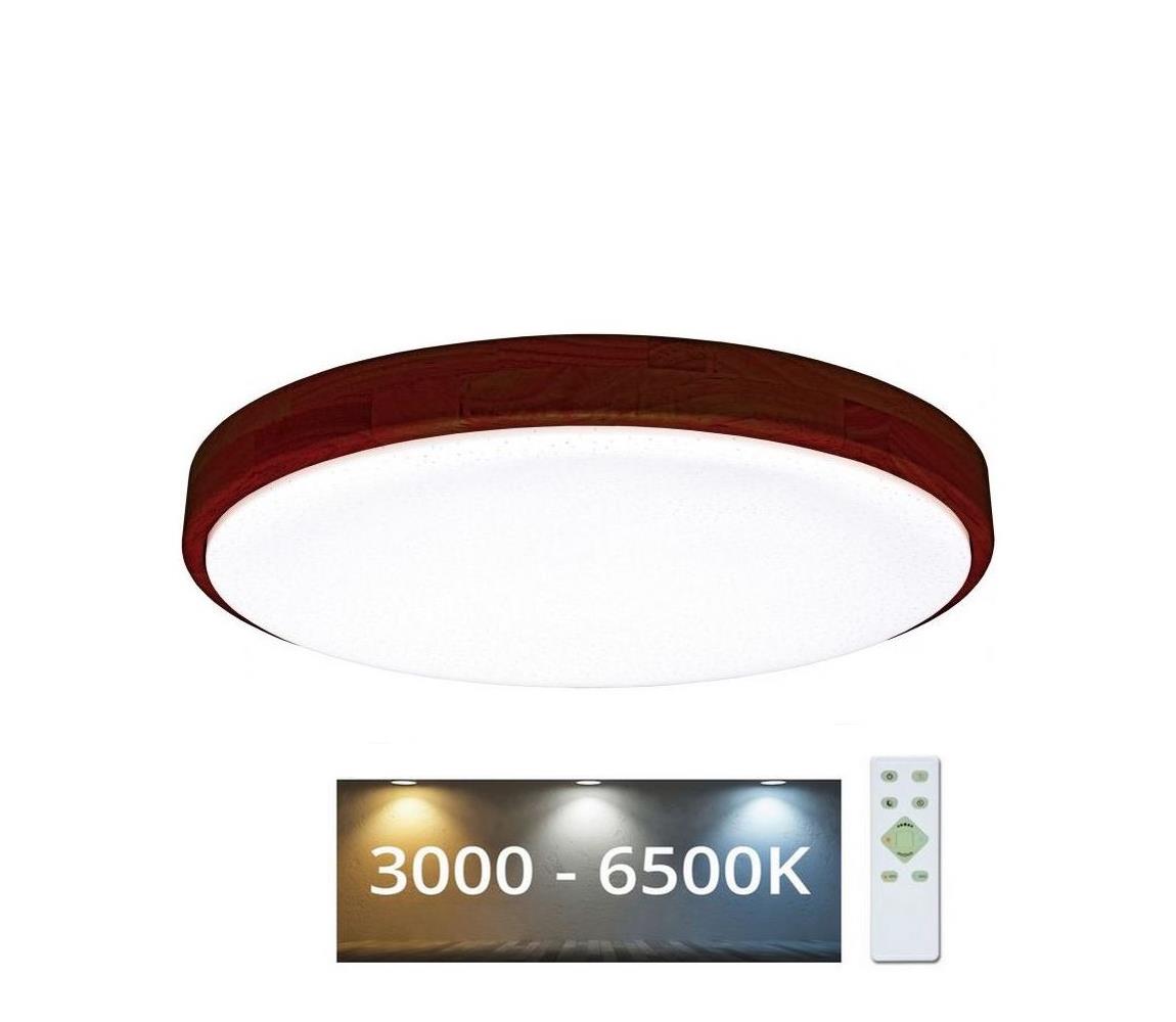 Ecolite Ecolite WLD400-24W/LED/TD - LED Stropní svítidlo LED/24W/230V + dálkové ovládání EC0143