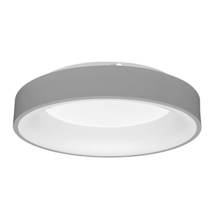 LED Stmívatelné stropní svítidlo NEST LED/40W/230V 3000-6500K šedá + dálkové ovládání