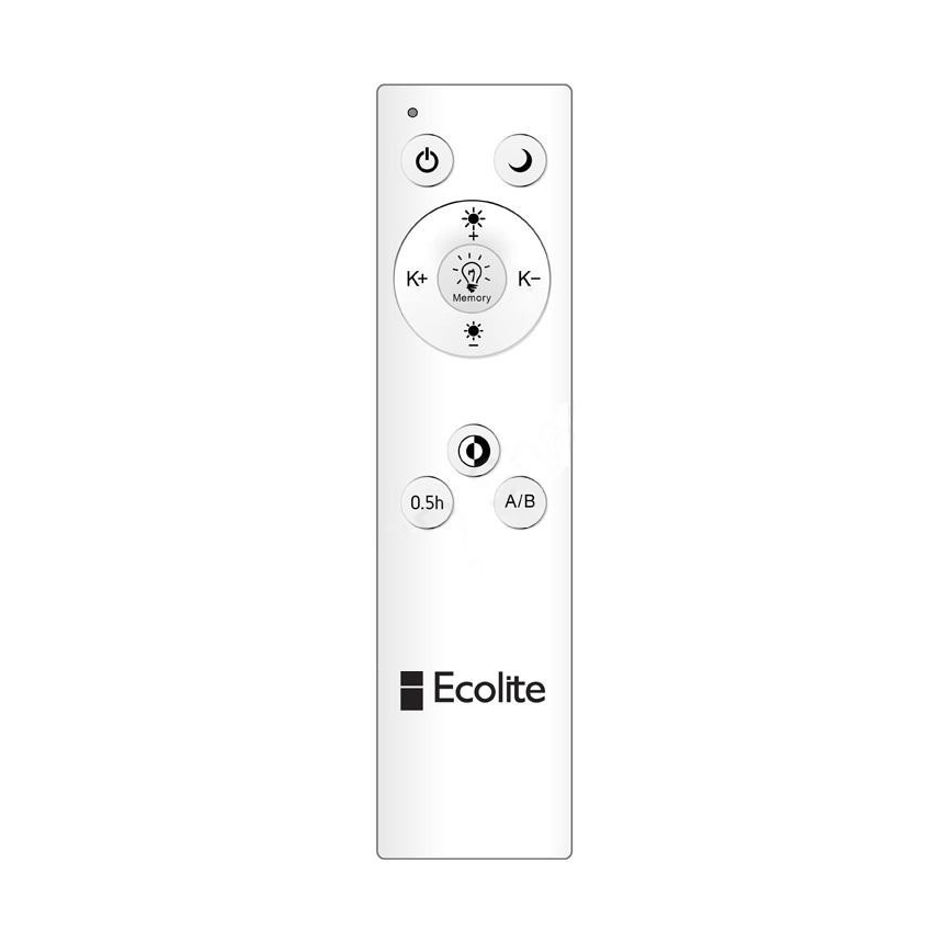 LED Stmívatelné stropní svítidlo NEST LED/40W/230V 3000-6500K bílá + dálkové ovládání
