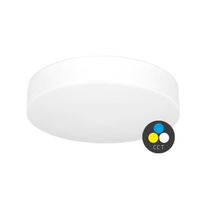 LED Koupelnové stropní svítidlo MAKARON LED/24W/230V 3000/4000/6000K pr. 30 cm IP44 bílá