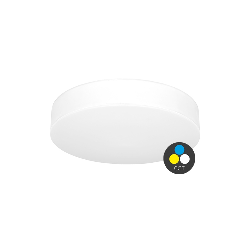 LED Koupelnové stropní svítidlo MAKARON LED/24W/230V 3000/4000/6000K pr. 30 cm IP44 bílá