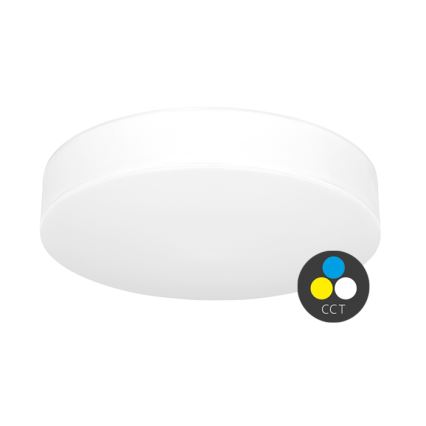 LED Koupelnové stropní svítidlo MAKARON LED/36W/230V 3000/4000/6000K pr. 40 cm IP44 bílá