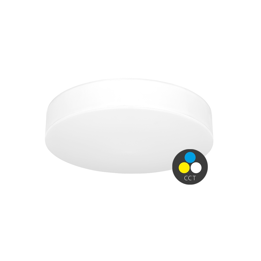 LED Koupelnové stropní svítidlo MAKARON LED/36W/230V 3000/4000/6000K pr. 40 cm IP44 bílá