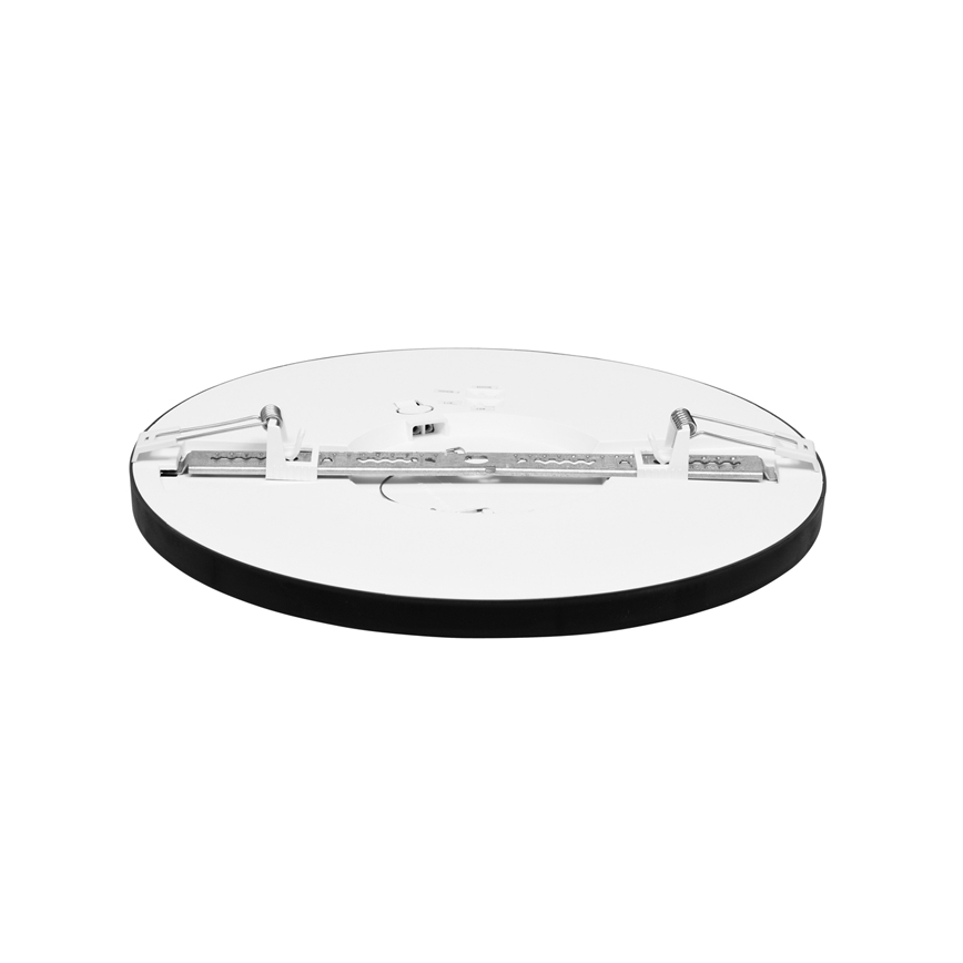 LED Stmívatelný panel LEXA LED/12/18/24W/230V 3000/4000/6000K pr. 30 cm černá