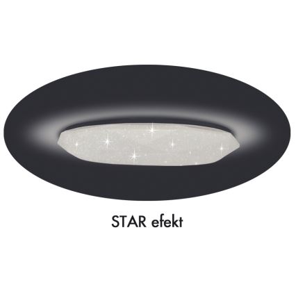 LED Stmívatelné stropní svítidlo DIAMANT LED/25W/230V + dálkové ovládání