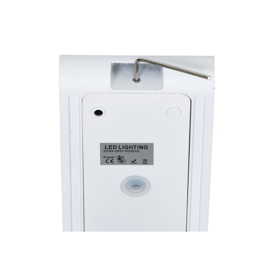 LED Venkovní nástěnné svítidlo BRICK 2xLED/6W/230V 3000/4000/6500K IP65 bílá