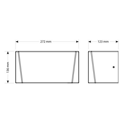 EcoStep 10307 - Osoušeč rukou R4.1 720W/230V bílá