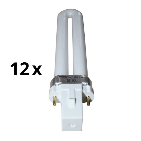 Eglo 10845 - Úsporná žárovka G23/7W/230V sada 2700K