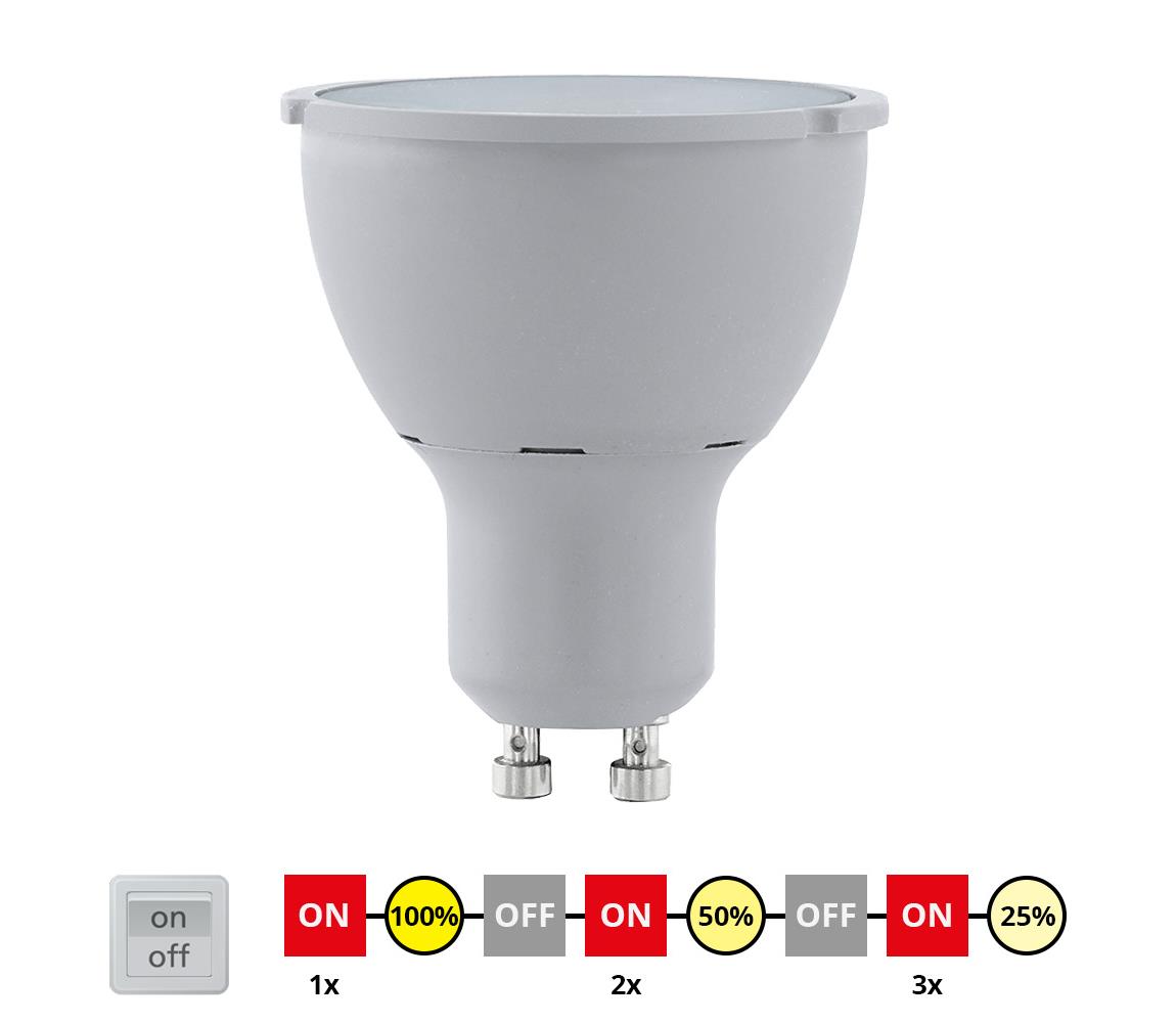 Eglo EGLO 11541 - LED Žárovka stmívatelná GU10/5W/230V 3000K - STEPDIMMING EG11541