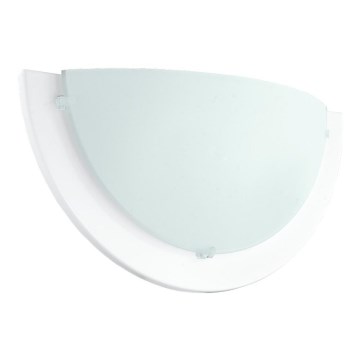 Eglo 181324 - Nástěnné svítidlo ICEBERG 1xE27/60W/230V bílá