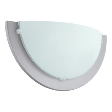 Eglo 181327 - Nástěnné svítidlo ICEBERG 1xE27/60W/230V stříbrná