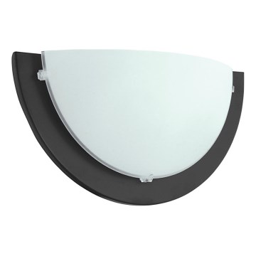 Eglo 181331 - Nástěnné svítidlo ICEBERG 1xE27/60W/230V černá