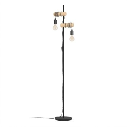 Eglo 183215 - Stojací lampa TOWNSHEND 2xE27/10W/230V