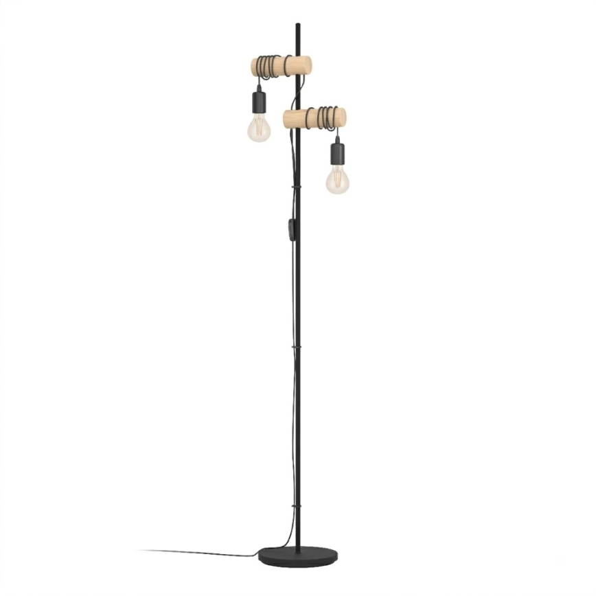 Eglo 183215 - Stojací lampa TOWNSHEND 2xE27/10W/230V