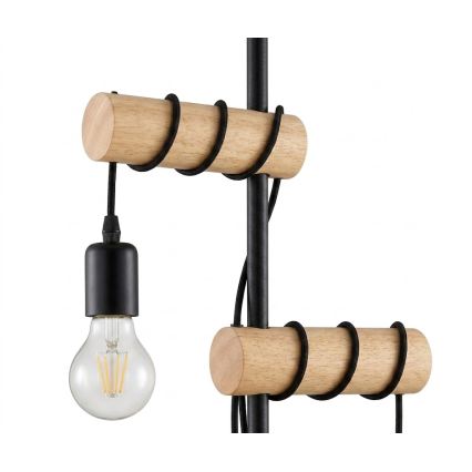 Eglo 183215 - Stojací lampa TOWNSHEND 2xE27/10W/230V