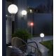 Eglo 18636 - LED RGB Stmívatelná venkovní lampa NISIA 1xE27/6W/230V IP44
