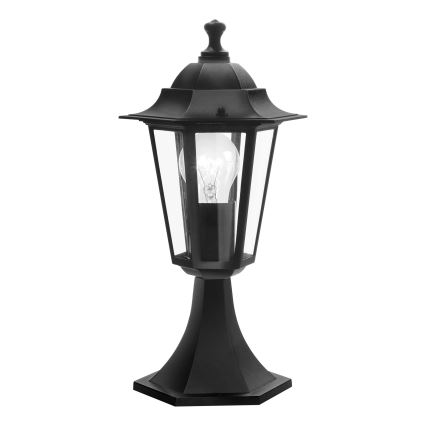 EGLO - Venkovní lampa 1xE27/60W černá IP44