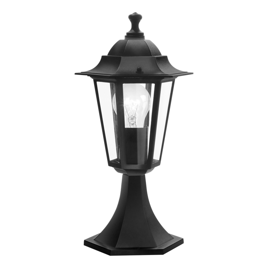 EGLO - Venkovní lampa 1xE27/60W černá IP44
