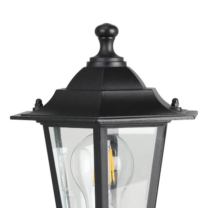 EGLO - Venkovní lampa 1xE27/60W černá IP44